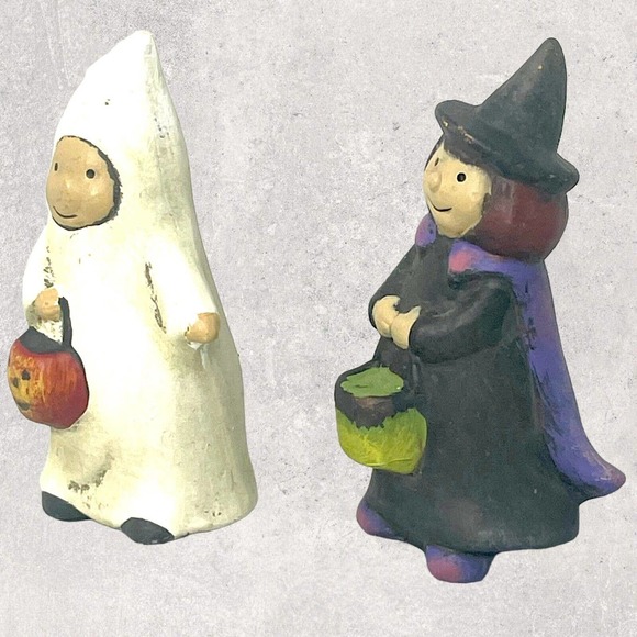 Midwest-CBK NEW Halloween Trick Or Treat Decorations 4 Pack Set Holiday Decor 3” - Picture 5 of 10